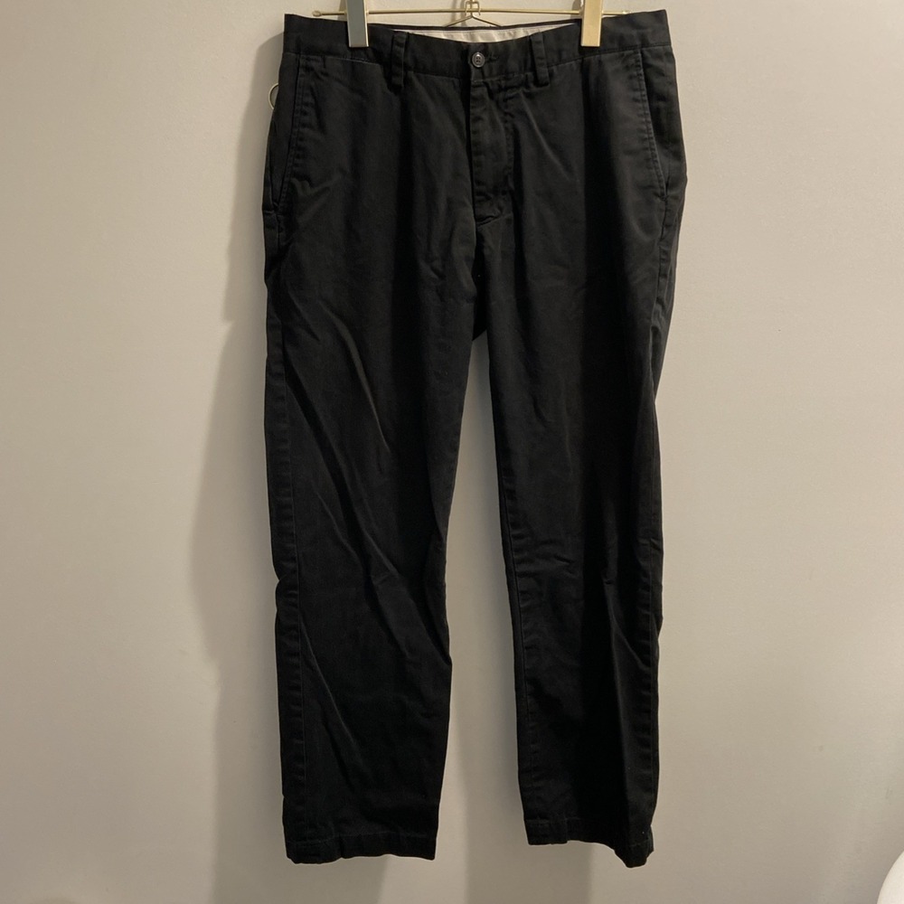 Polo Ralph Lauren Men Classic Fit Chino Pants Black Size 33/32